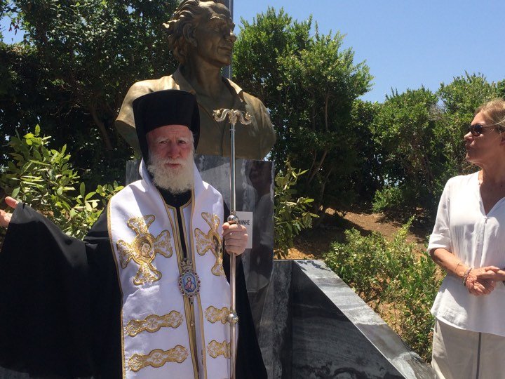 Κρήτη: Φόρος τιμής στον Θεόδωρο Βαρδινογιάννη με προτομή του -Για την προσφορά του [εικόνες] | iefimerida.gr 2