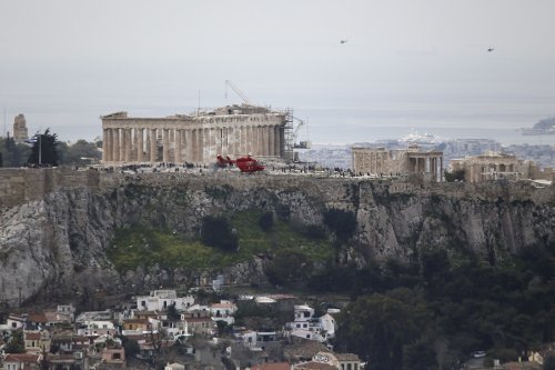 Πρόβα για την 25η Μαρτίου -Εντυπωσιακοί σχηματισμοί μαχητικών στην Αθήνα! [εικόνες & βίντεο] | iefimerida.gr 4