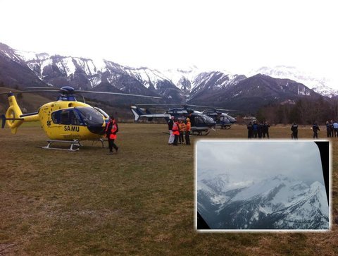 Οι πρώτες εικόνες από την περιοχή της συντριβής του αεροσκάφους της Germanwings [εικόνες & βίντεο] | iefimerida.gr 0