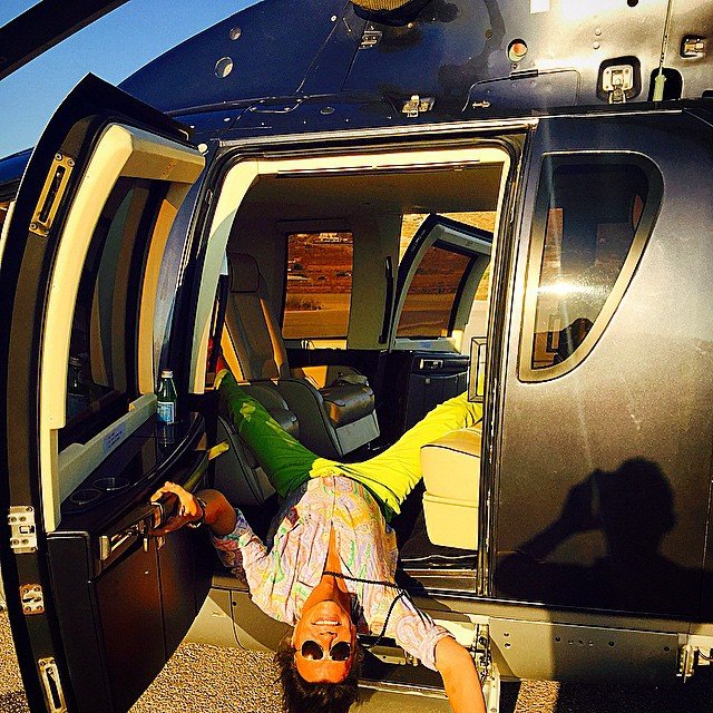 Ο ασταμάτητος Ηλίας Ψινάκης «κρεμιέται» από ελικόπτερο και βγάζει selfie [εικόνες]  | iefimerida.gr 1