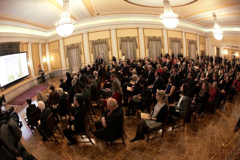 Παρουσιάστηκε χθες Δευτέρα η έκδοση «Το Προεδρικό Μέγαρο» στο ιστορικό κτίριο της Ηρώδου Αττικού.
