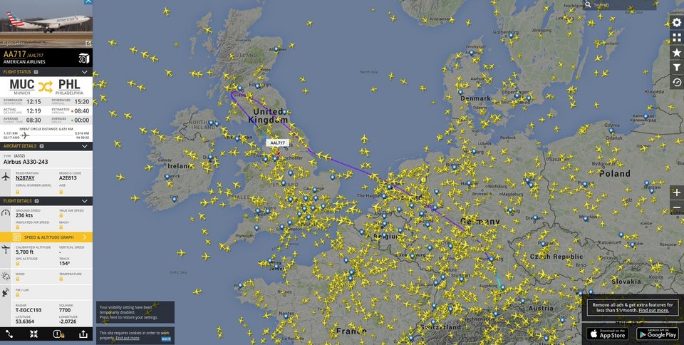 Πτήση της American Airlines άλλαξε πορεία λόγω ασθένειας επιβάτη | iefimerida.gr 1