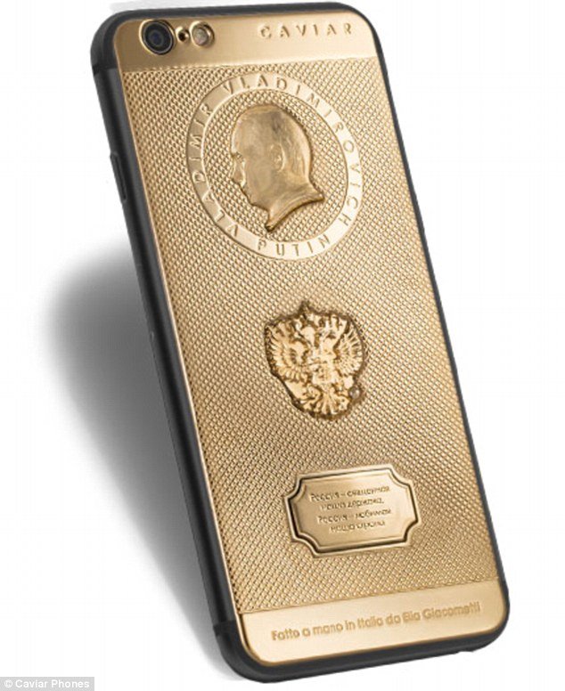Εταιρεία κοσμημάτων διακοσμεί το iPhone 6 με τον Πούτιν... χρυσό -Πώς αντέδρασε ο ίδιος [εικόνες] | iefimerida.gr 0