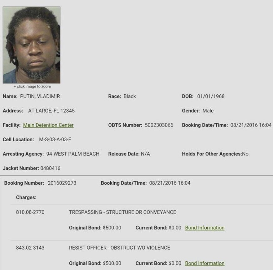 Ο Βλαντιμίρ Πούτιν συλλαμβάνεται στη Φλόριντα των ΗΠΑ και η είδηση γίνεται «viral» στο διαδίκτυο [εικόνες&βίντεο] | iefimerida.gr 3