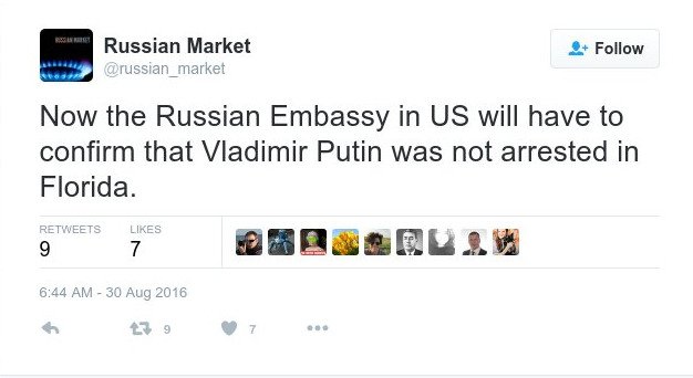 Ο Βλαντιμίρ Πούτιν συλλαμβάνεται στη Φλόριντα των ΗΠΑ και η είδηση γίνεται «viral» στο διαδίκτυο [εικόνες&βίντεο] | iefimerida.gr 2