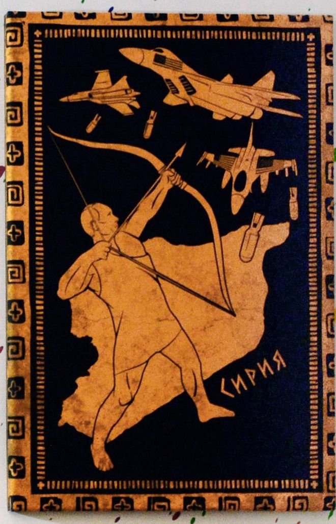 O Πούτιν έγινε... Ηρακλής -Μια ζωγραφική έκθεση που τον παρουσιάζει ως ημίθεο να ολοκληρώνει 12 άθλους [εικόνες&βίντεο]  | iefimerida.gr 7