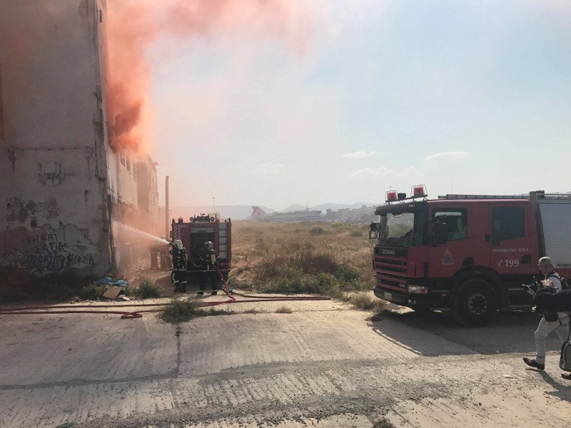 Μεγάλη άσκηση της Πυροσβεστικής για σεισμό- Σε εργοστάσιο στη Δραπετσώνα [εικόνες & βίντεο] | iefimerida.gr 2