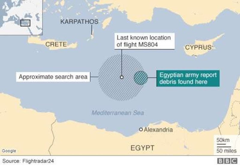 EgyptAir: Βρέθηκαν συντρίμμια από το μοιραίο αεροσκάφος | iefimerida.gr 0