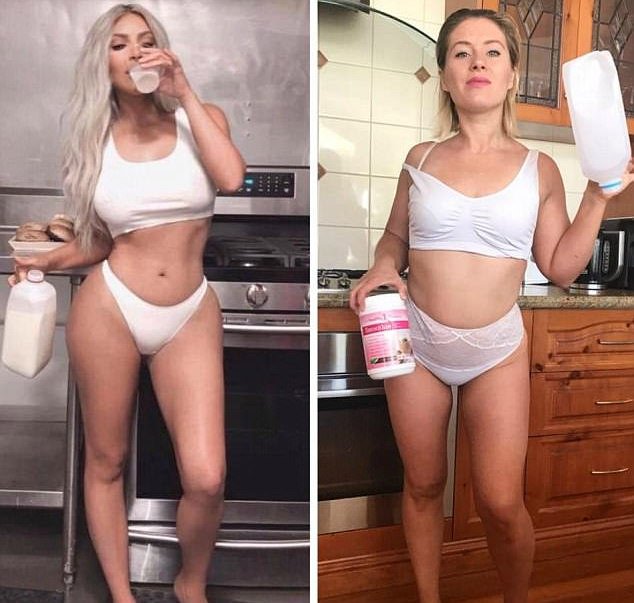 Περήφανες μαμάδες ποζάρουν αλά Κιμ Καρντάσιαν -Ημίγυμνες στην κουζίνα [εικόνες] | iefimerida.gr 2