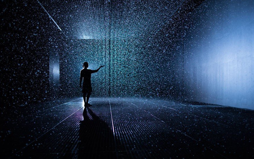Rain room: Όταν η βροχή γίνεται έργο τέχνης [εικόνες] | iefimerida.gr 1