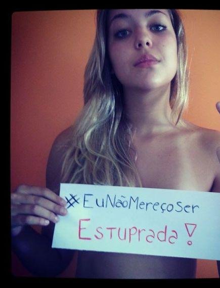 Οι Βραζιλιάνες βγήκαν από τα ρούχα τους για να φωνάξουν «Δεν αξίζω να με βιάσουν» [εικόνες] | iefimerida.gr 7