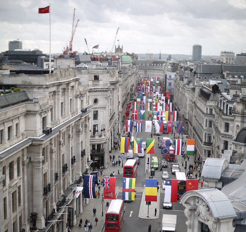 Η Regent Street στολίστηκε για τους Ολυμπιακούς Αγώνες [εικόνες] | iefimerida.gr 2