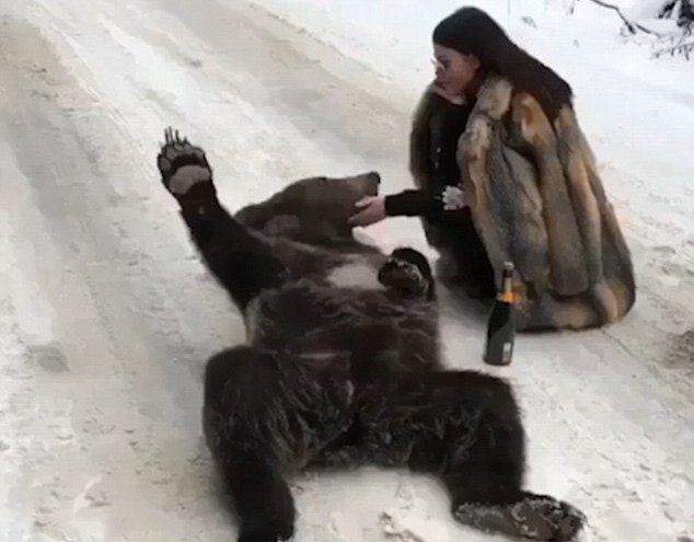 Κράζουν πλουσιόπαιδο του Instagram -Φοράει αληθινή γούνα και χαϊδεύει μια αρκούδα [βίντεο & εικόνες] | iefimerida.gr 0