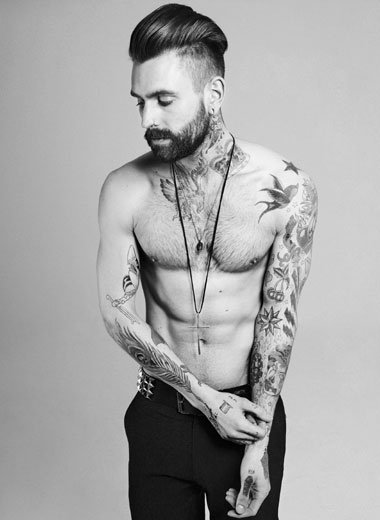 Ρικι Χαλ: Το μοντέλο με τα τατουάζ που έφερε στη μόδα τους hipsters [εικόνες] | iefimerida.gr 9