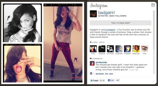 Μελαχροινή και με ξυρισμένο κεφάλι, είναι πλέον η Ριάνα [εικόνες] | iefimerida.gr 0