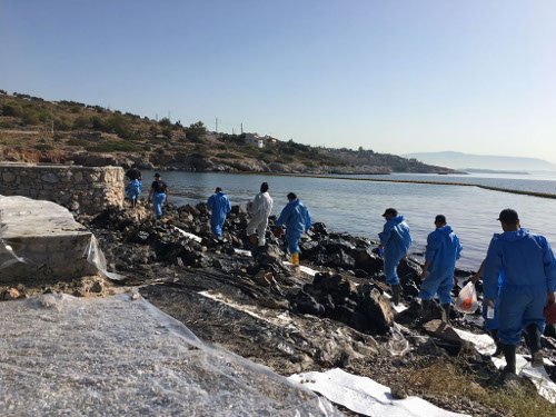 Στη «μάχη» κατά της ρύπανσης του Σαρωνικού και οι Ενοπλες Δυνάμεις: 30 στελέχη στη Σαλαμίνα, 60 στη Γλυφάδα [εικόνες] | iefimerida.gr 4