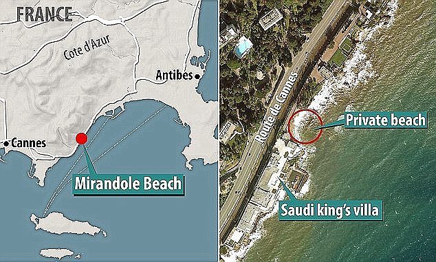 Μετά την κατακραυγή ο Σαουδάραβας βασιλιάς έφυγε από την Κυανή Ακτή - Είχε «κλείσει» δημόσια παραλία για τα μπάνια του [εικόνες] | iefimerida.gr 4