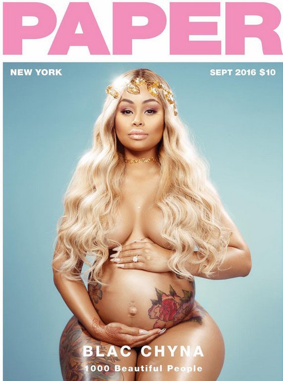 Blac Chyna -Γυμνή φωτογράφιση στον 3o μήνα της εγκυμοσύνης της [εικόνες] | iefimerida.gr 1