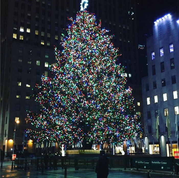 30.000 LED και 25.000 swarovski στο δέντρο του Rockfeller center - Ήρθε κατευθείαν από την Αλάσκα | iefimerida.gr 2