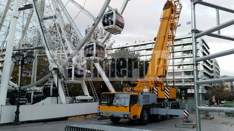 Αλλος αέρας στο Σύνταγμα: Ετοιμη η τεράστια ρόδα, μπήκαν τα «βαγόνια», ανοίγει τις επόμενες ώρες [εικόνες] | iefimerida.gr 3