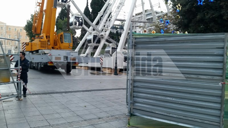 Αλλος αέρας στο Σύνταγμα: Ετοιμη η τεράστια ρόδα, μπήκαν τα «βαγόνια», ανοίγει τις επόμενες ώρες [εικόνες] | iefimerida.gr 6