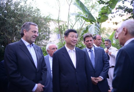 Χαλαρή βόλτα Σαμαρά -Τζινγπίνγκ στο κάστρο των Ιπποτών και μετά... μπίζνες: Τι συζήτησαν στη Ρόδο [εικόνες] | iefimerida.gr 1