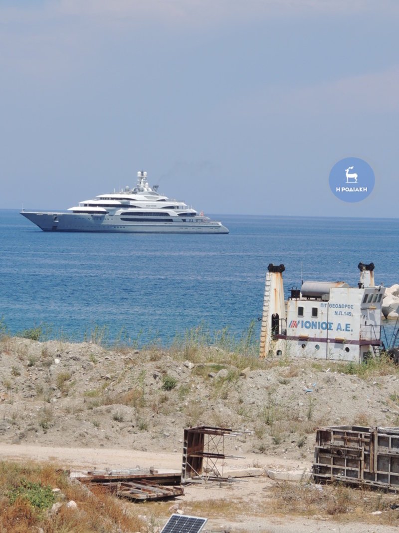 Στη Ρόδο η εντυπωσιακή 7ώροφη θαλαμηγός Ocean Victory [εικόνες] | iefimerida.gr 3