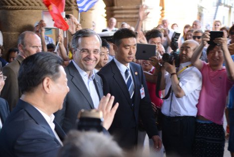 Χαλαρή βόλτα Σαμαρά -Τζινγπίνγκ στο κάστρο των Ιπποτών και μετά... μπίζνες: Τι συζήτησαν στη Ρόδο [εικόνες] | iefimerida.gr 0