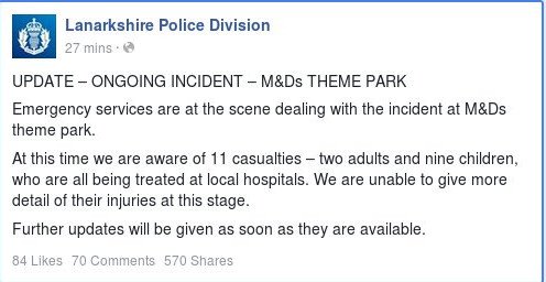 Σκωτία: Εκτροχιάστηκε τρενάκι του τρόμου σε λούνα παρκ –11 τραυματίες [εικόνες & βίντεο] | iefimerida.gr 4