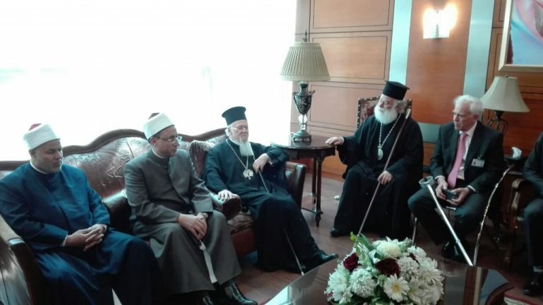 Στο Κάιρο ο Οικουμενικός Πατριάρχης -Για τη Διεθνή Διάσκεψη για την Ειρήνη [εικόνες] | iefimerida.gr 3