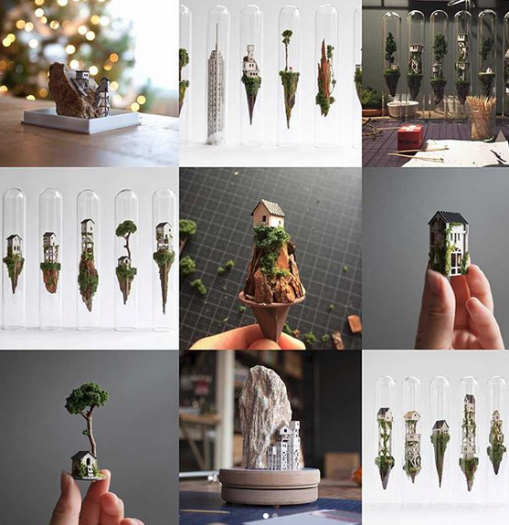 Μικροσκοπικά σπιτάκια από φελλό στην άκρη του γκρεμού [εικόνες] | iefimerida.gr 0