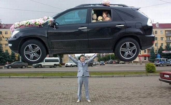 Ξεπέρασαν κάθε όριο του κιτς οι Ρώσοι -Απίστευτα γελοίες φωτογραφίες γάμου [εικόνες] | iefimerida.gr 7