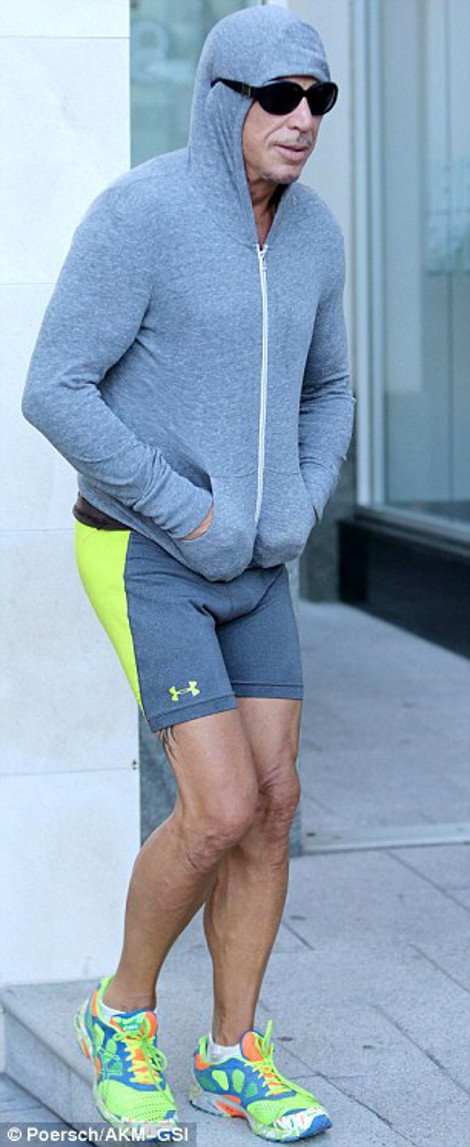 Σοκ: Εντελώς παραμορφωμένος από τις πλαστικές ο Μίκι Ρουρκ -Μοιάζει σαν να έβαλε άλλο πρόσωπο [εικόνες] | iefimerida.gr 3