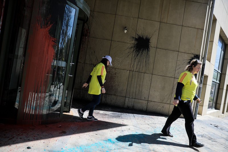 Ο Ρουβίκωνας ανέλαβε την ευθύνη για την επίθεση