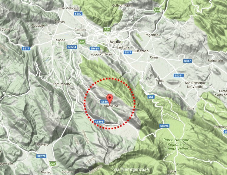 Ελικόπτερο συνετρίβη στην Κεντρική Ιταλία: Νεκροί οι 6 επιβαίνοντες [χάρτης] | iefimerida.gr 1