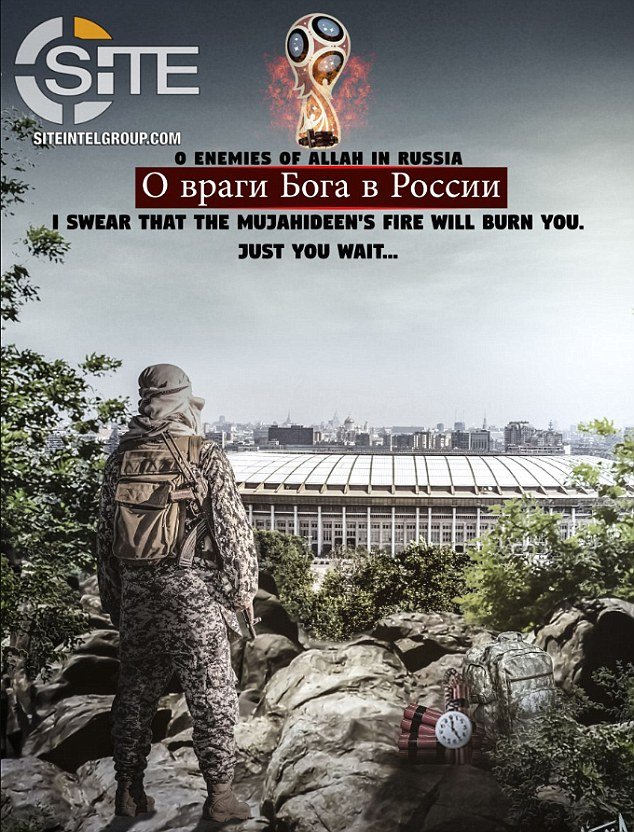 Νέες απειλές από τους τζιχαντιστές για επιθέσεις στο Μουντιάλ της Ρωσίας, στις ΗΠΑ και στην Ευρώπη [εικόνες]  | iefimerida.gr 0