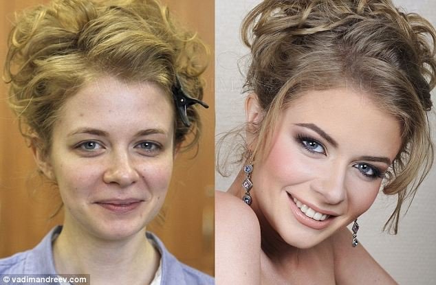 Η απομυθοποίηση μίας καλλονής -Ο μακιγιέρ που μεταμορφώνει «κοινές θνητές» σε αιθέρια πρόσωπα [εικόνες] | iefimerida.gr 2