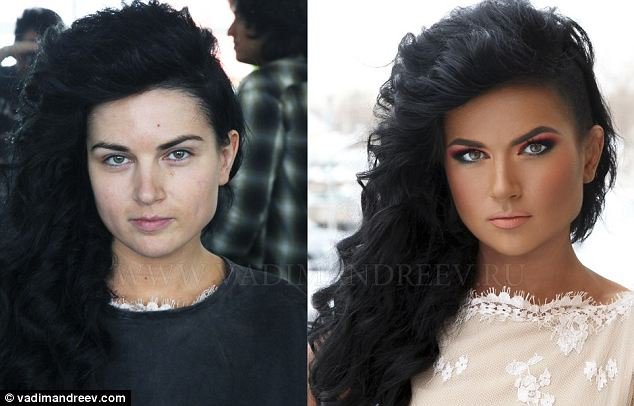 Η απομυθοποίηση μίας καλλονής -Ο μακιγιέρ που μεταμορφώνει «κοινές θνητές» σε αιθέρια πρόσωπα [εικόνες] | iefimerida.gr 3