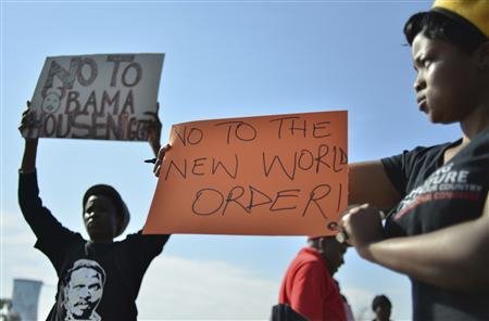 Επεισόδια πριν από την ομιλία του Ομπάμα στη Νότια Αφρική [εικόνες] | iefimerida.gr 0