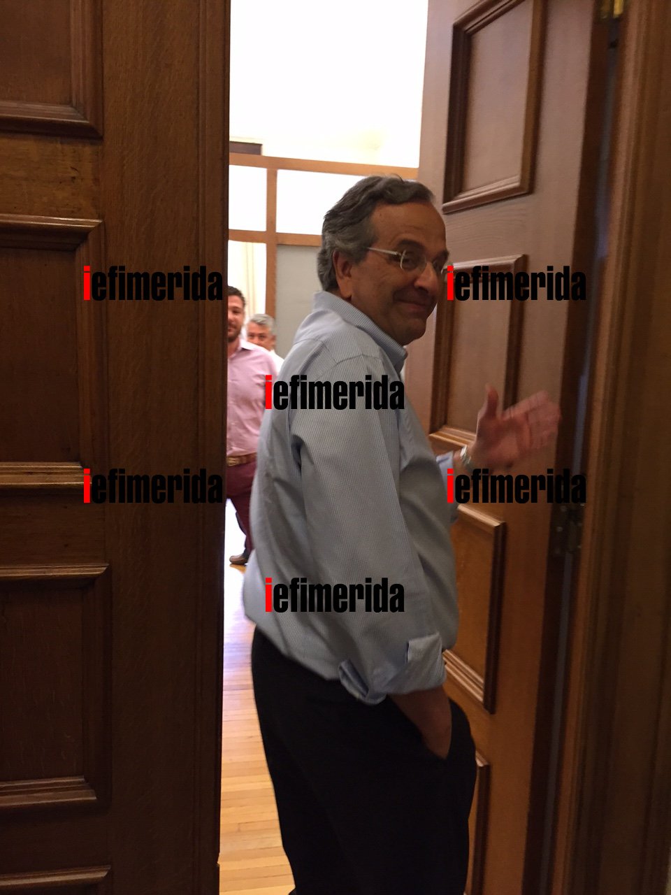 Εκτακτη συνάντηση Μεϊμαράκη - Σαμαρά [αποκλειστικές εικόνες] | iefimerida.gr 0