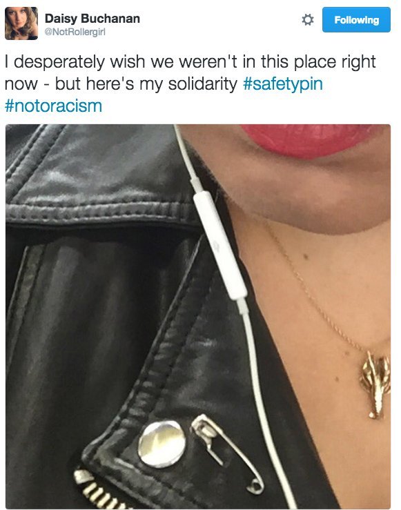 SafetyPin -Οι Βρετανοί φοβούνται και κυκλοφορούν με παραμάνες μετά το Brexit [εικόνες] | iefimerida.gr 2