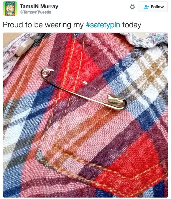 SafetyPin -Οι Βρετανοί φοβούνται και κυκλοφορούν με παραμάνες μετά το Brexit [εικόνες] | iefimerida.gr 6