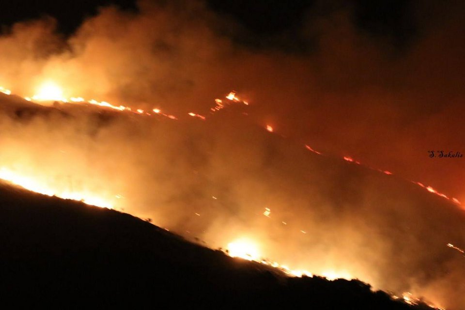 Μεγάλη φωτιά στην Κεφαλονιά: Καλύτερη η εικόνα, έσωσαν τα σπίτια οι πυροσβέστες | iefimerida.gr 3