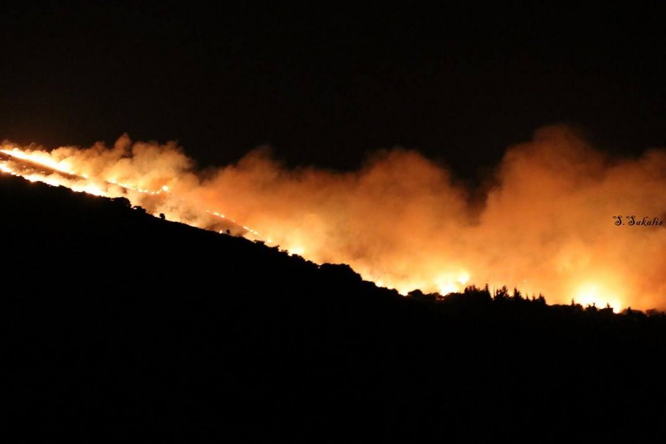 Μεγάλη φωτιά στην Κεφαλονιά: Καλύτερη η εικόνα, έσωσαν τα σπίτια οι πυροσβέστες | iefimerida.gr 8