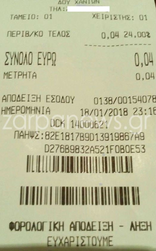 Χανιά: Ψώνισε σε ψιλικατζίδικο και του χρέωσαν μόνο τη... σακούλα [εικόνα] | iefimerida.gr 0