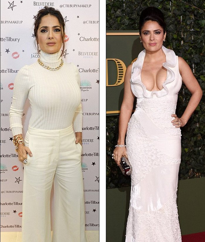 Σάλμα Χάγιεκ: Εκανε την πιο σεμνή εμφάνιση όλων των εποχών και  ήταν απροσδόκητα σέξι [εικόνες] | iefimerida.gr 0