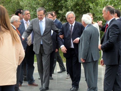 Αγκαζέ ο Σαμαράς με τον Γιούνκερ πάνε για φαγητό στο Μουσείο της Ακρόπολης [εικόνες] | iefimerida.gr 2