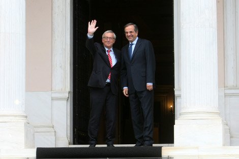 Σε θερμό κλίμα η συνάντηση Σαμαρά -Γιούνκερ στο Μαξίμου: Στο επίκεντρο η έξοδος της Ελλάδας από το Μνημόνιο [εικόνες] | iefimerida.gr 3