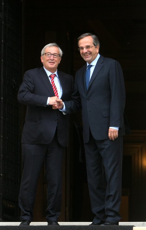 Σε θερμό κλίμα η συνάντηση Σαμαρά -Γιούνκερ στο Μαξίμου: Στο επίκεντρο η έξοδος της Ελλάδας από το Μνημόνιο [εικόνες] | iefimerida.gr 2