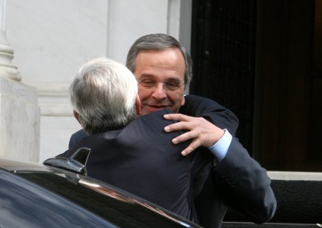 Σε θερμό κλίμα η συνάντηση Σαμαρά -Γιούνκερ στο Μαξίμου: Στο επίκεντρο η έξοδος της Ελλάδας από το Μνημόνιο [εικόνες] | iefimerida.gr 0